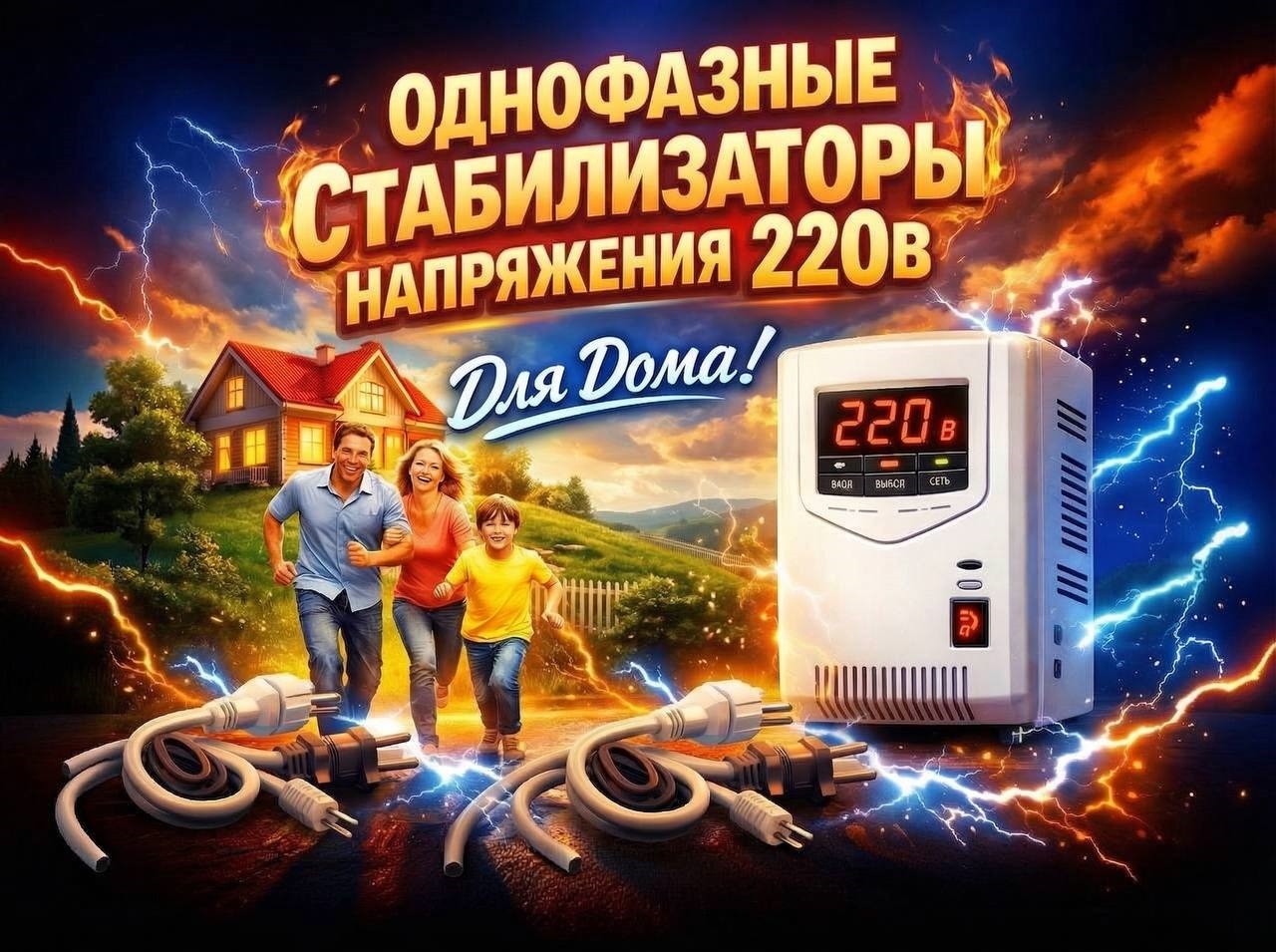 Стабилизаторы напряжения 220В для дома